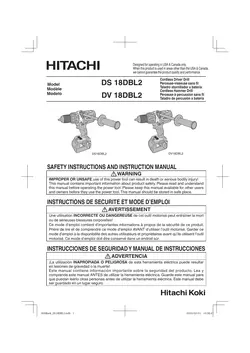 Le pilote Hitachi Triple Hammer W18DBDL2Impact est maintenant disponible